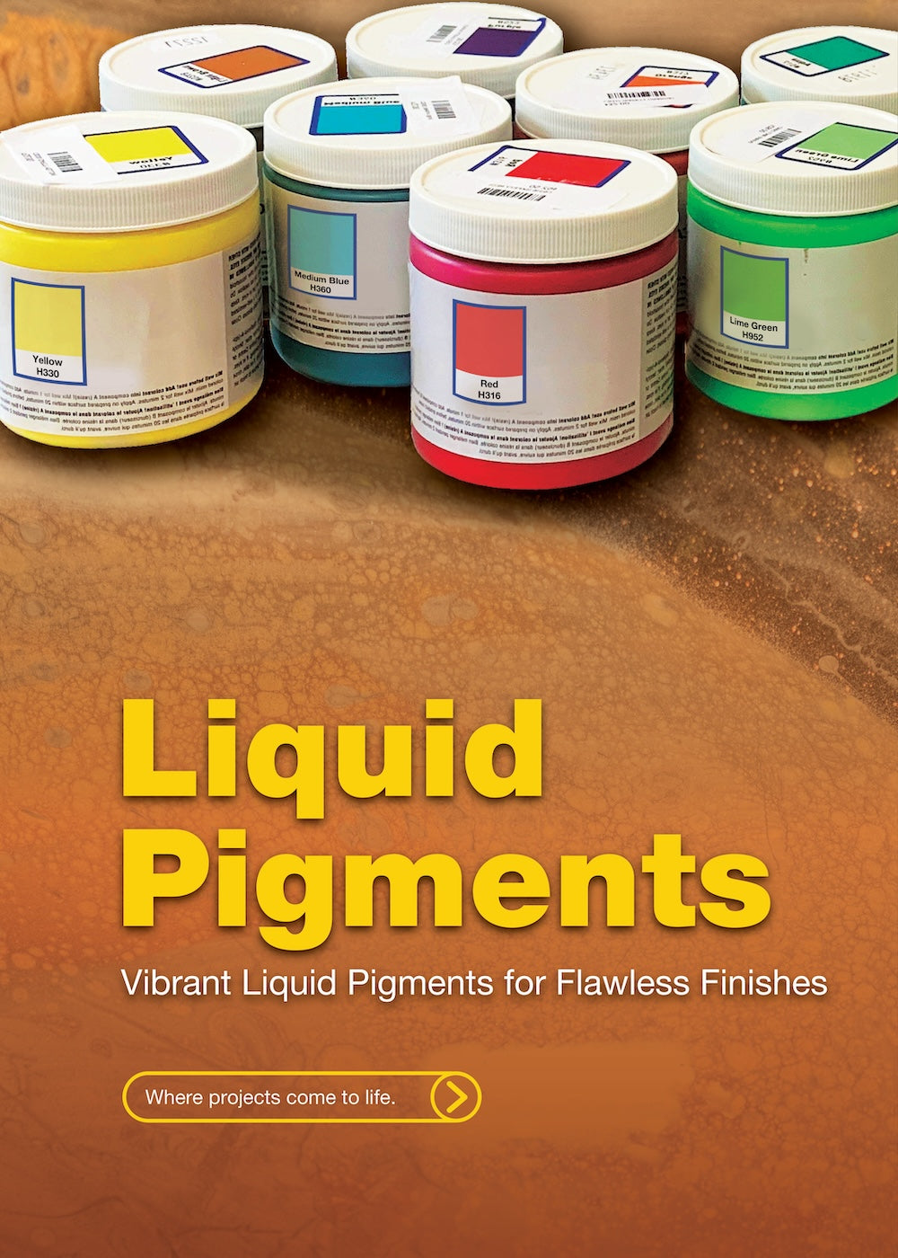 Liquid Pigments - EPOXY ETC