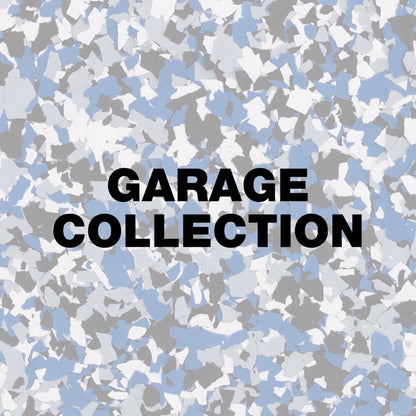 ORBIT | Garage Collection: Epoxy ETC; garage floor chips, speckled garage floor, and vinyl chips for epoxy floors.