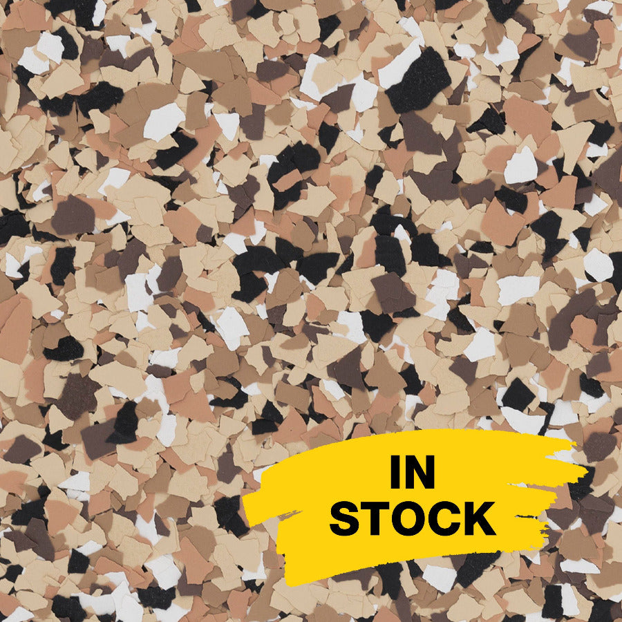 Outback FB-517 | Epoxy ETC; garage floor chips, speckled garage floor, and vinyl chips for epoxy floors.