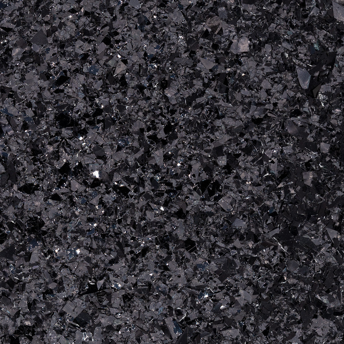 Black epoxy flake.