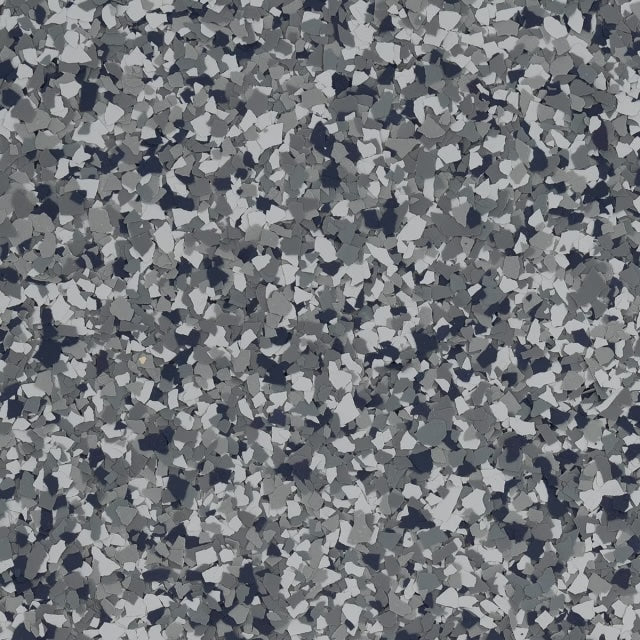 Epoxy Floor Flakes Midcentury