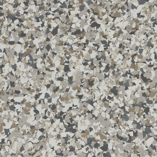Epoxy Floor Flakes Cottage