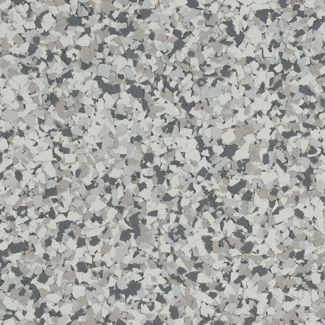 Epoxy Floor Flakes Chalet