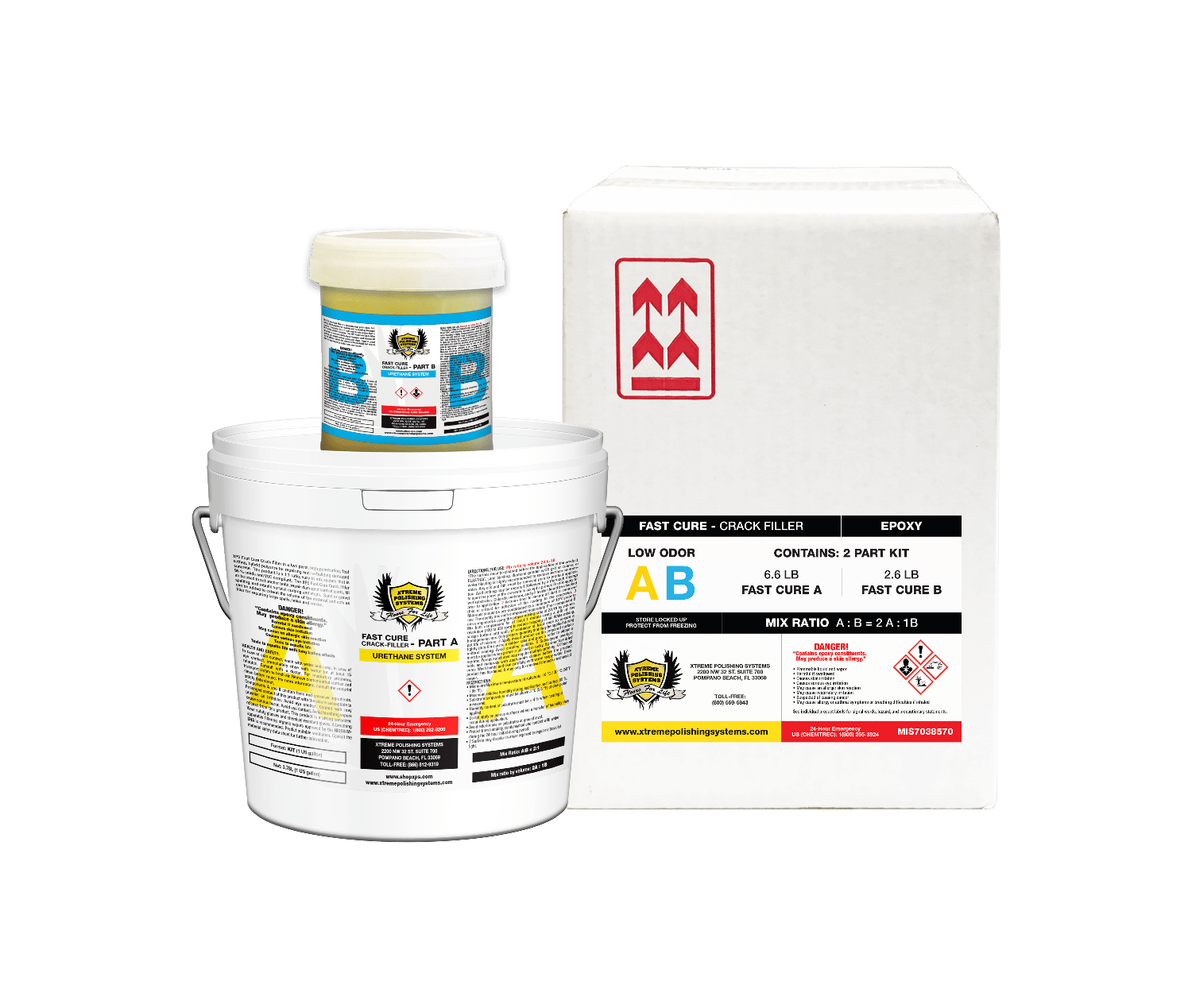 Concrete Crack Filler - XPS FC - Epoxy ETC