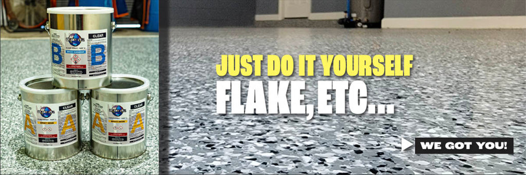 Just do it yourself Flake banner | EpoxyETC