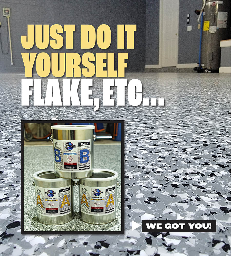 Just do it yourself Flake mobile banner | EpoxyETC