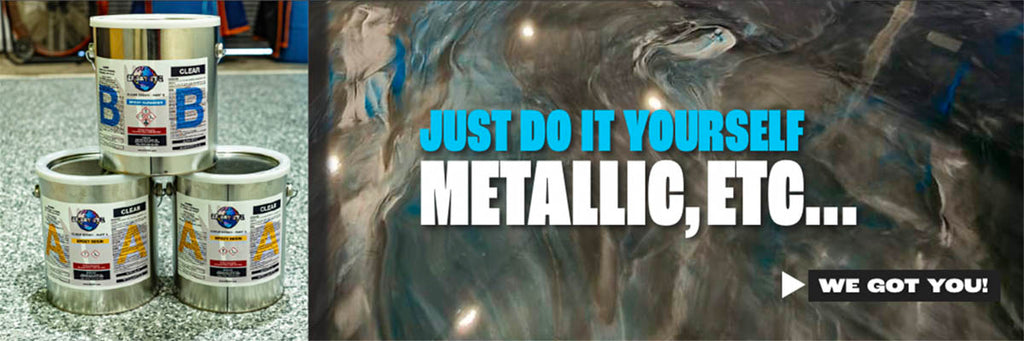 Just do it yourself Metallic banner | EpoxyETC