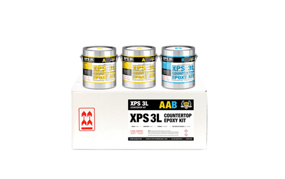 XPS 3L Countertop Epoxy Kit - EPOXY ETC Epoxy Countertop - Epoxy Countertop Kit. 