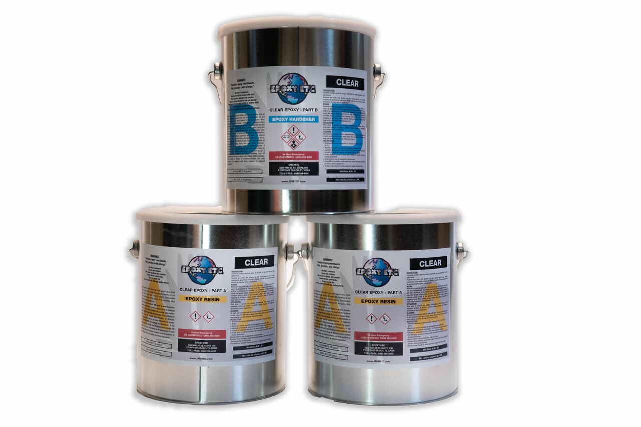 Epoxy Flooring 3 Gallon Kit - EpoxyETC