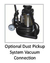 Swing Genie - dust pickup vacuum connection
