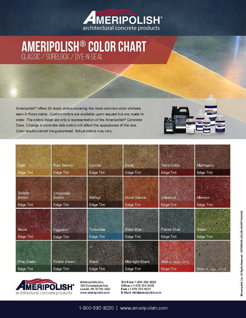 Ameripolish Color Chart 