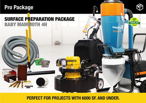 Baby Mammoth (4H) Pro Surface Prep Equipment Package  | Xtreme Polishing Systems