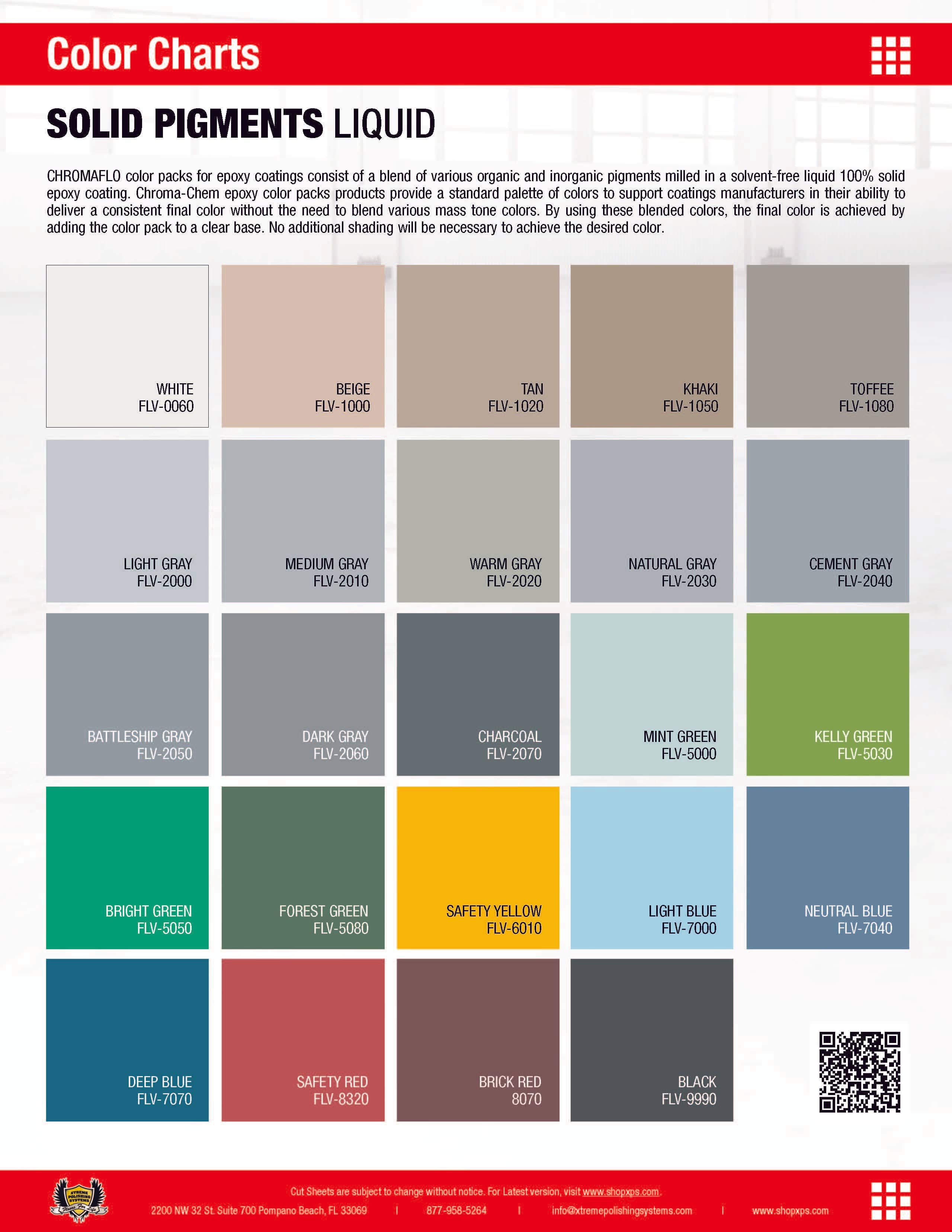 Epoxy Color Pigments - CHROMAFLO | Epoxy ETC – EpoxyETC