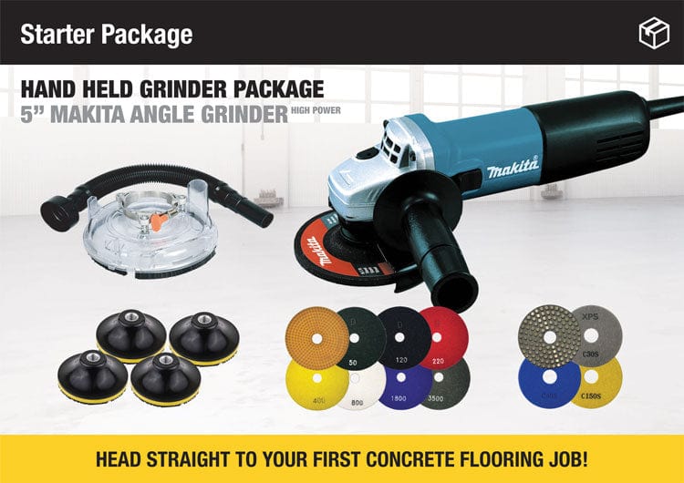 Makita 5-inch Angle Grinder Package | Xtreme Polishing Systems
