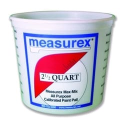 Measurex Epoxy Measuring Containers