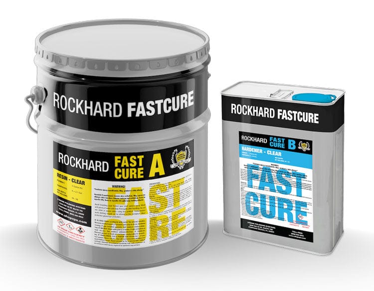 Rockhard Fast Cure Epoxy Kit | Clear Part A & Part B - Epoxy ETC.